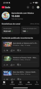 canal do youtube a venda